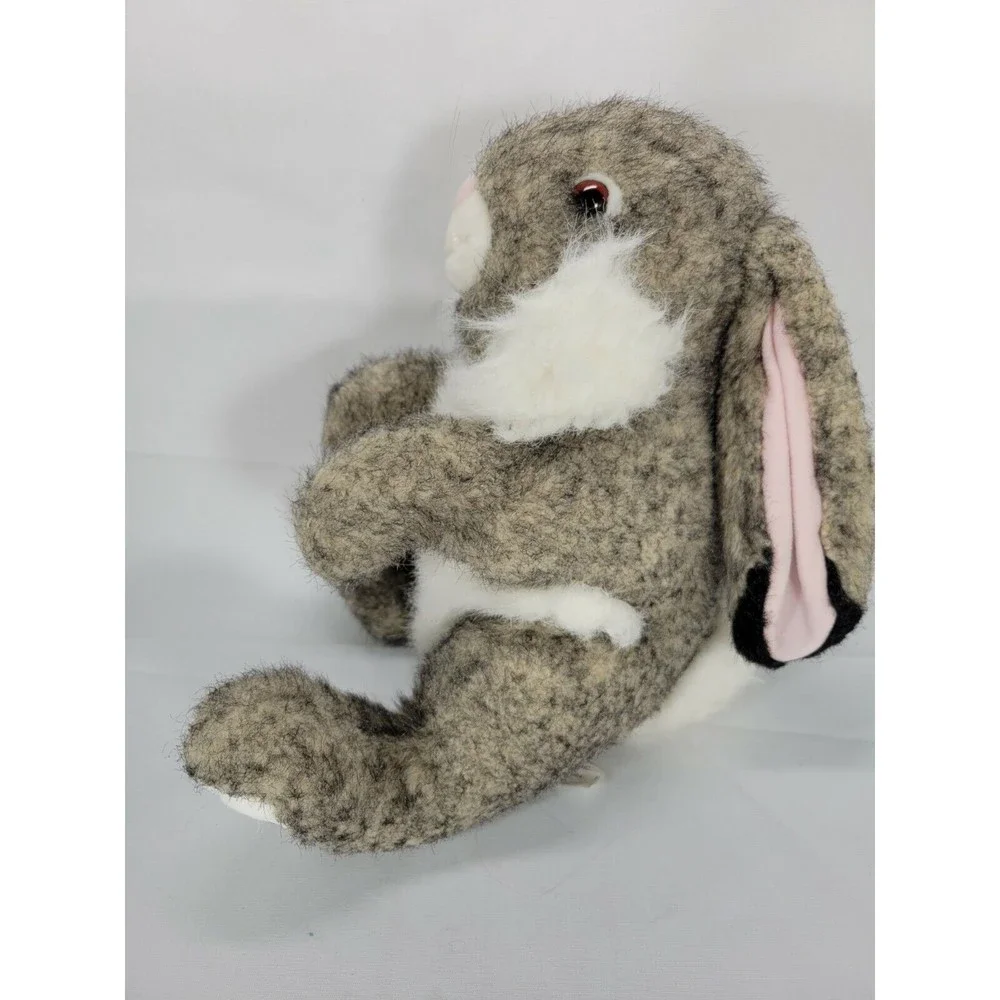 Plush Stuffed Animal BUNNY RABBIT WONDERTREATS Floppy Ears‎ Brown 13
